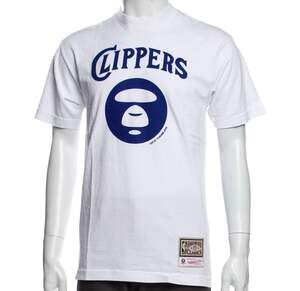 Aape by A Bathing Ape x Mitchell & Ness Los Angeles Clippers Tee